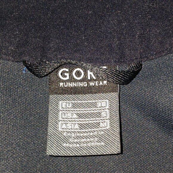GORE Wind Stopper Softshell Jacket Women's Size S Blue Running Wear Polyester - Picture 6 of 7